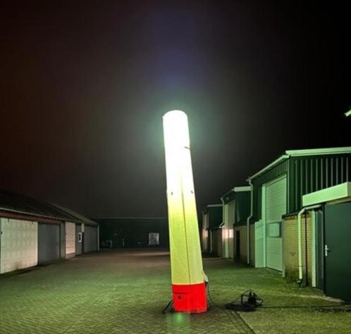 Opblaasbare lichtmast LTA project verlichting werklamp / noo, Doe-het-zelf en Verbouw, Bouwverlichting, Zo goed als nieuw, Lamp
