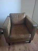 Comfortabele fauteuil van microleder, Ophalen, Zo goed als nieuw, 75 tot 100 cm, 75 tot 100 cm