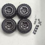 HPI Savage XS Flux wielen 1x gebruikt (1/10 offroad 12mm hex, Hobby en Vrije tijd, Ophalen of Verzenden, Zo goed als nieuw, Schaal 1:10