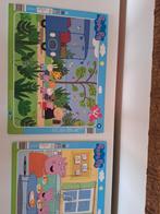 2x peppa pig puzzels 12st, Gebruikt, Ophalen of Verzenden