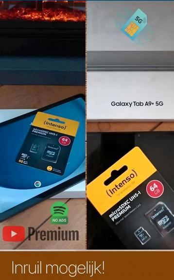  📌11" Samsung Galaxy Tab A9+, 4/128Gb, 5G, ESIM, Android 15 beschikbaar voor biedingen
