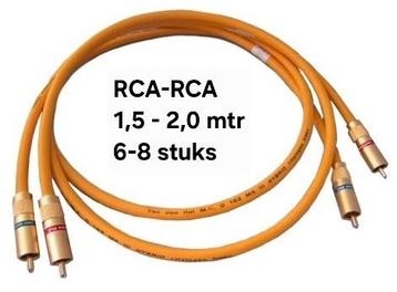 ZOEK: rca-rca kabels beschikbaar voor biedingen