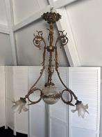 Unieke hanglamp !!!, Ophalen, Zo goed als nieuw, Glas