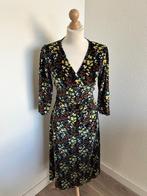 King Louie maat L bloemen wikkel jurk fluweel 2571