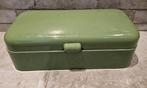 vintage groen broodtrommel, Ophalen of Verzenden