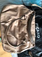 Nieuwe lederen crossbody tas Picard, Verzenden, Nieuw, Beige, Leer