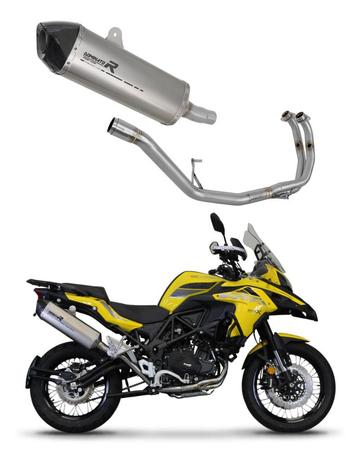 Dominator uitlaat/katvervanger Benelli TRK 502 X 2018 - 2022 beschikbaar voor biedingen