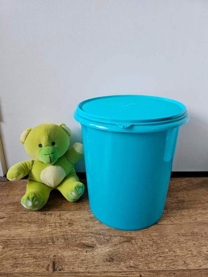 4.) Tupperware nieuwe turquoise wasemmer, Huis en Inrichting, Keuken | Tupperware, Nieuw, Bak of Kom, Blauw, Ophalen of Verzenden