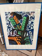 Hans Wap zeefdruk, Antiek en Kunst, Kunst | Litho's en Zeefdrukken, Ophalen