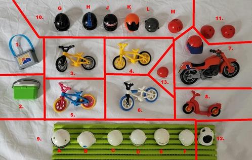 Playmobil transport kinderfiets motor helm step, Kinderen en Baby's, Speelgoed | Playmobil, Nieuw, Los playmobil, Ophalen of Verzenden