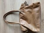 Dames leren handtas Fred de la Bretoniere licht bruin, Sieraden, Tassen en Uiterlijk, Tassen | Damestassen, Ophalen of Verzenden