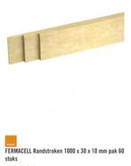 Fermacell Randstroken  circa 36 stuks lengte 1 meter., Minder dan 4 cm, Dakisolatie, Nieuw, Ophalen of Verzenden