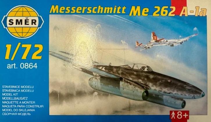 Coelianmodels, Smer, 0864, Messerschmitt Me 262, 1/72, €5,99, Hobby en Vrije tijd, Modelbouw | Vliegtuigen en Helikopters, Nieuw