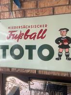 Emaille reclame bord TOTO, Verzamelen, Merken en Reclamevoorwerpen, Ophalen of Verzenden, Zo goed als nieuw, Reclamebord