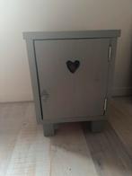 Steigerhouten (nacht)kastje, Huis en Inrichting, Ophalen, Minder dan 50 cm, Zo goed als nieuw, 25 tot 50 cm