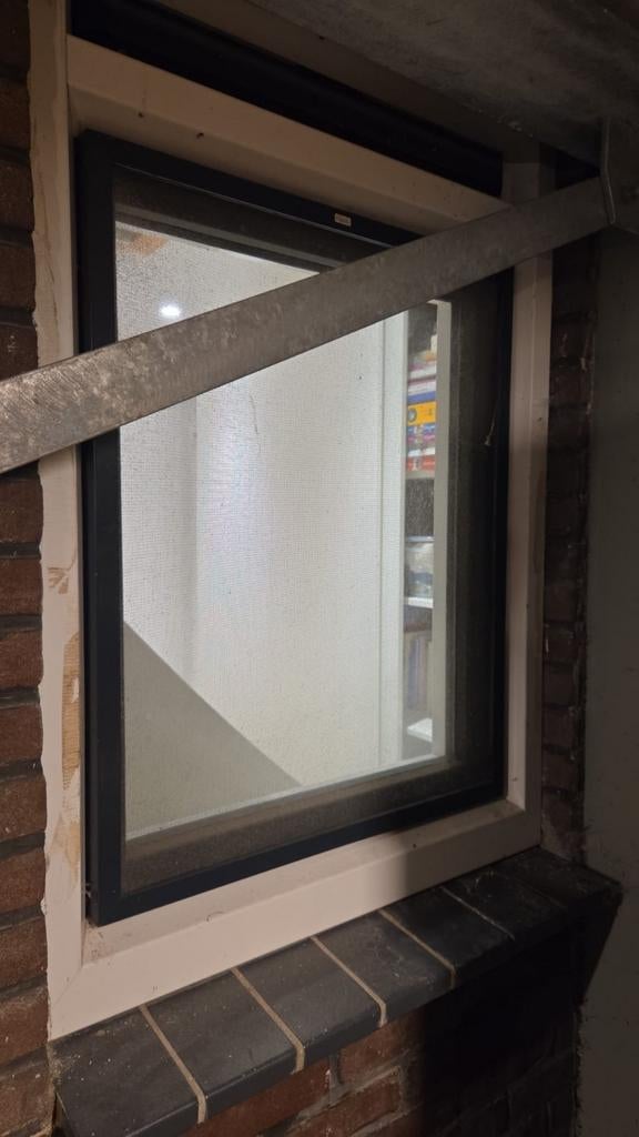 Draaikiepraam met hor en rooster, Doe-het-zelf en Verbouw, Deuren en Horren, Ophalen, Gebruikt, Minder dan 80 cm, Minder dan 200 cm