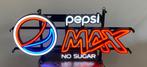 Pepsi Cola Max led lichtreclame, Verzamelen, Ophalen of Verzenden, Zo goed als nieuw, Lichtbak of (neon) lamp