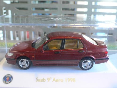 saab 9/5 aero 1998    1/43, Hobby en Vrije tijd, Modelauto's | 1:43, Nieuw, Auto, Overige merken, Verzenden