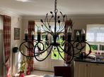 Zeer mooie plafondlamp met 8 led kaarsjes, Ophalen, Zo goed als nieuw