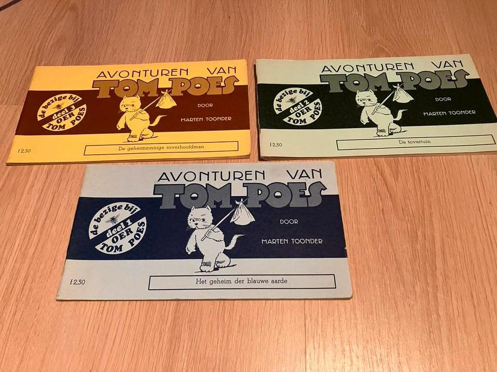 Avonturen van Tom Poes deel 1,2 en 3, Ophalen