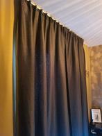 IKEA gordijnen grijs/antraciet. Incl rails., Huis en Inrichting, Stoffering | Gordijnen en Lamellen, 100 tot 150 cm, 200 cm of meer