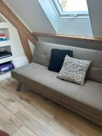 Slaapbank, Huis en Inrichting, Ophalen, Gebruikt, Bruin, Tweepersoons