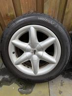 Winterbanden met velgen - 215/55 R16, Auto-onderdelen, Banden en Velgen, 16 inch, Banden en Velgen, Personenwagen, Gebruikt