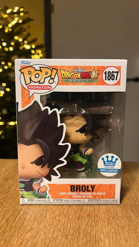Funko Pop! Broly Exclusive Dragon Ball Broly, Verzamelen, Poppetjes en Figuurtjes, Zo goed als nieuw, Ophalen of Verzenden
