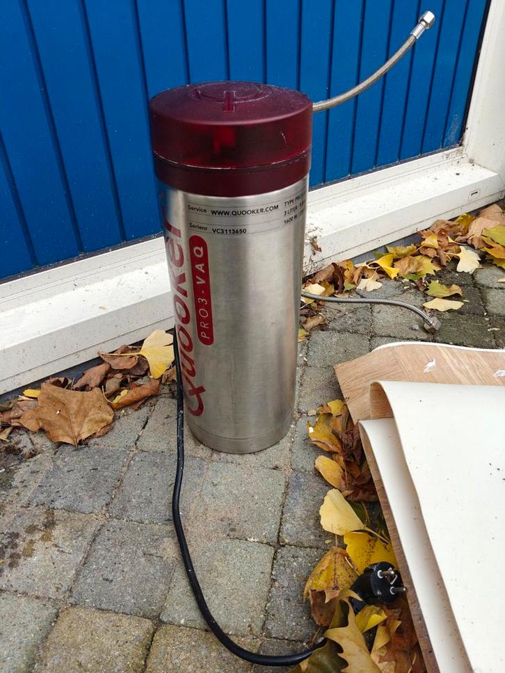 Quooker reservoir en kraan, Doe-het-zelf en Verbouw, Geisers en Boilers, Gebruikt, Boiler, Minder dan 20 liter, Ophalen