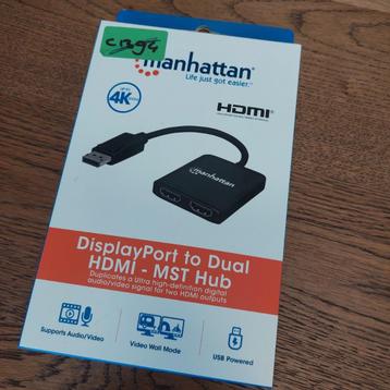30 stuks Displayport naar 2 x HDMI splitter (4K) beschikbaar voor biedingen