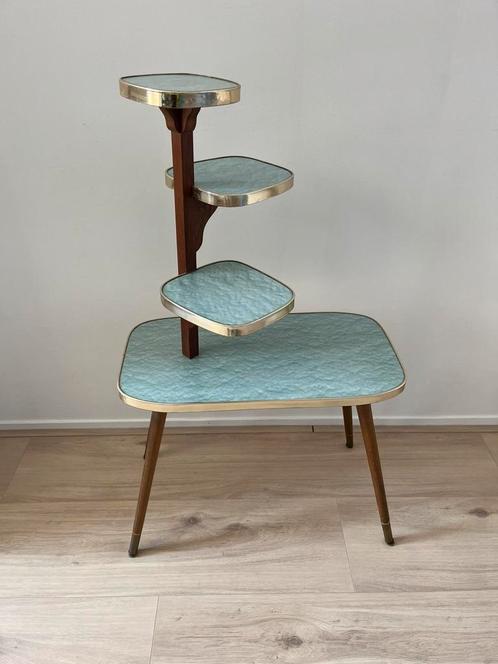 Antiek vintage plantentafeltje / bijzettafeltje, Antiek en Kunst, Antiek | Meubels | Tafels, Ophalen