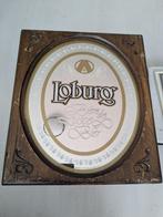 Loburg Bier Spiegel, Verzamelen, Biermerken, Ophalen of Verzenden, Gebruikt, Reclamebord, Plaat of Schild, Overige merken