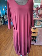 Magna jurk bordeauxrood maat 48 50, Kleding | Dames, Ophalen of Verzenden, Zo goed als nieuw, Rood, Jurk