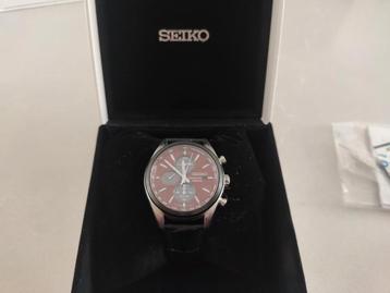 Nieuw Seiko Horloge - Rode Wijzerplaat beschikbaar voor biedingen