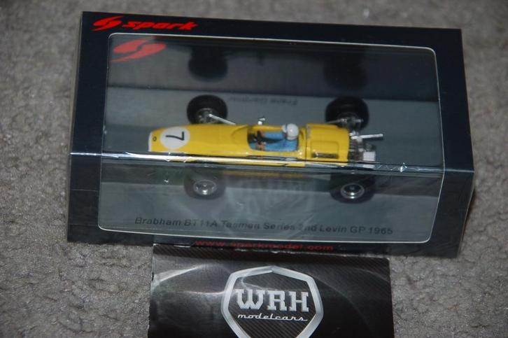 1:43 BRABHAM BT11A GARDNER SPARK S7433 zie info WRH, Hobby en Vrije tijd, Modelauto's | 1:43, Gebruikt, Auto, Overige merken, Ophalen of Verzenden