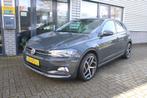 Volkswagen POLO 1.0 TSI HIGHLINE NAVI ACC PDC CRUISE CLIMA N, Auto's, Te koop, Zilver of Grijs, 5 stoelen, Benzine