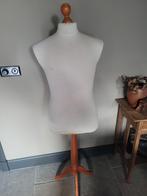 Vintage Paspop met Houten Voet, Ophalen of Verzenden, Gebruikt