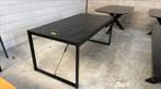 Eettafel 180 x 90 cm, industrieel - Tafelmagazijn Oost, Ophalen, 50 tot 100 cm, Zo goed als nieuw, Vijf personen of meer