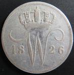 10 Cent 1826B, Verzenden, Zilver, 10 cent, Koning Willem I