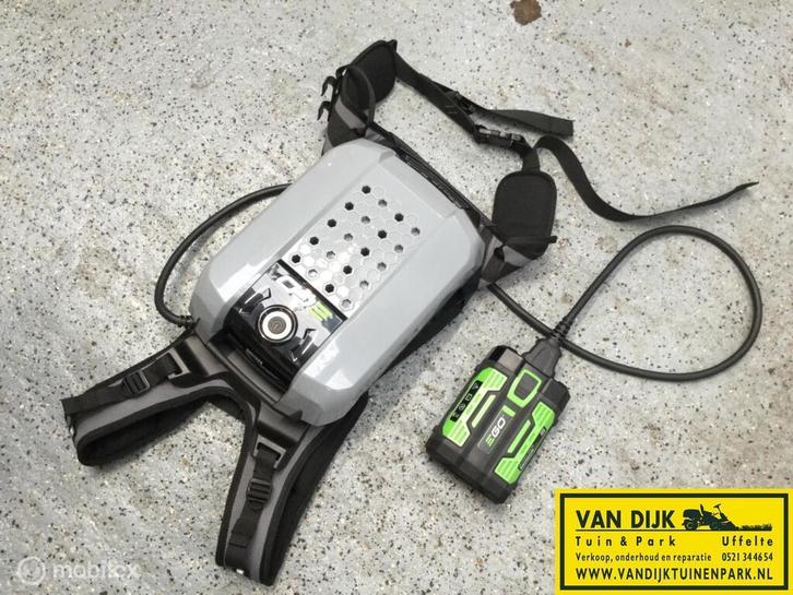 EGO BAX1501 28Ah rugaccu ruggedragen, Tuin en Terras, Bladblazers, Nieuw, Ophalen of Verzenden