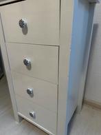 Witte ladekast, Huis en Inrichting, Kasten | Ladekasten, 3 of 4 laden, Minder dan 100 cm, 25 tot 50 cm, 50 tot 100 cm