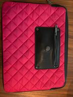 Knomo Laptophoes Roze/Zwart - Gebruikt, Ophalen, Gebruikt