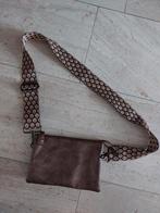 Bronzen Schoudertasje met Verstelbare Band, Sieraden, Tassen en Uiterlijk, Tassen | Damestassen, Ophalen of Verzenden, Zo goed als nieuw