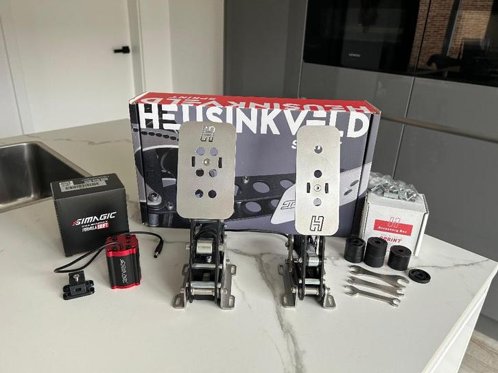 Heusinkveld Sprint pedalen, Spelcomputers en Games, Games | Pc, Zo goed als nieuw, Racen en Vliegen, 1 speler, Vanaf 3 jaar, Ophalen of Verzenden