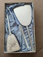 Vintage kapset met spiegel, borstel en kam, Antiek en Kunst, Ophalen of Verzenden