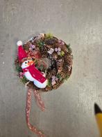 Kerstkrans met sneeuwpop - 28 cm, Onbekend, Nieuw, Onbekend, Generic