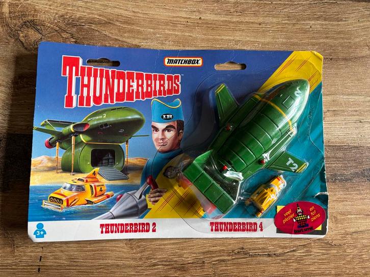 Matchbox Thunderbirds 2 + 4 - Nieuw op kaart!, Kinderen en Baby's, Speelgoed | Overig, Nieuw, Jongen of Meisje, Ophalen