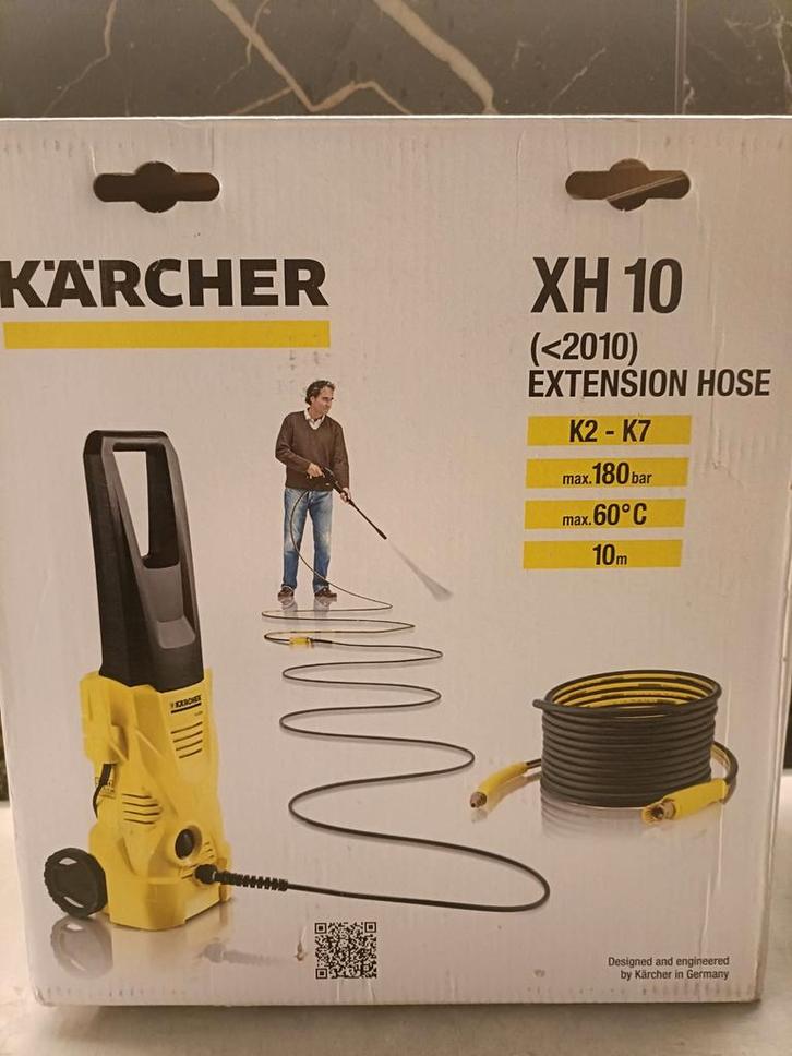 KÄRCHER Slangverlenging XH10, 10 meter, Tuin en Terras, Hogedrukreinigers, Nieuw, Ophalen