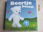 NIEUW beertje PUZZEL Nutricia beer 4 stukjes vanaf 0 - 6 mnd, Kinderen en Baby's, Speelgoed | Kinderpuzzels, Nieuw, Minder dan 10 stukjes