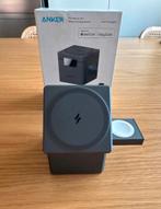 Anker 3-in-1 Cube MagSafe - iPhone, AirPods, Apple Watch, Ophalen of Verzenden, Zo goed als nieuw, Apple iPhone